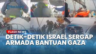 DETIK-DETIK Israel Sergap Armada Bantuan Gaza! Siaran Langsung Mendadak Terputus