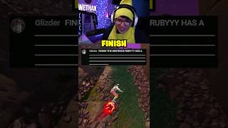 Finish the Sentence...