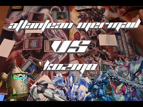 Yu-Gi-Oh Atlantean Mermails Vs Kozmo - Full Match (July 2016)