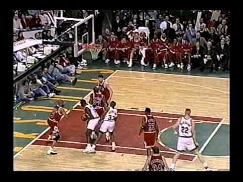 Michael Jordan 45 points (half-court shot)  vs Sonics (1997)