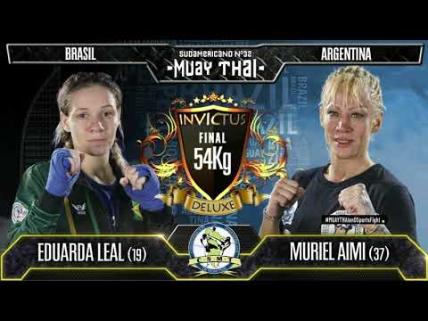 Leal BRA vs Aimi ARG - Final 54Kg