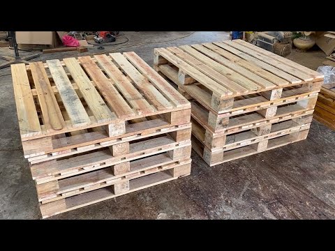 8 Most Viewed Recycling Woodworking Projects From Old Pallets - Build Cheap Furniture From Pallets