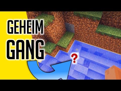 How to build a secret passage in Minecraft | Minecraft underwater secret passage build German