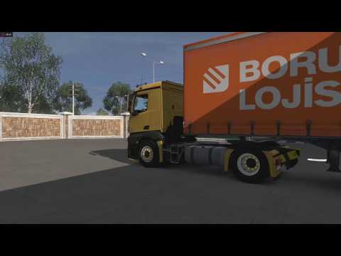 Euro Truck Simulator 2 1.27 Mercedes-Benz Antos '12