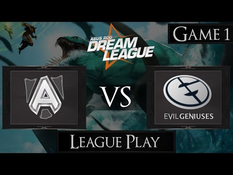 Dota 2 Alliance vs Evil Geniuses | DreamLeague Season 2