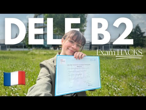 B2 French Exam Vlog & My Strategies 🇫🇷✍️ I passed the DELF B2, you can too! #delfb2 #frenchlanguage
