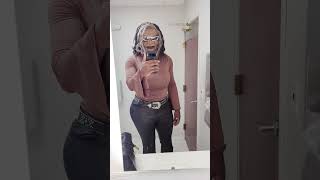 Sexy Black Grandma Getting Down In Gold Toe Heels  Asmr