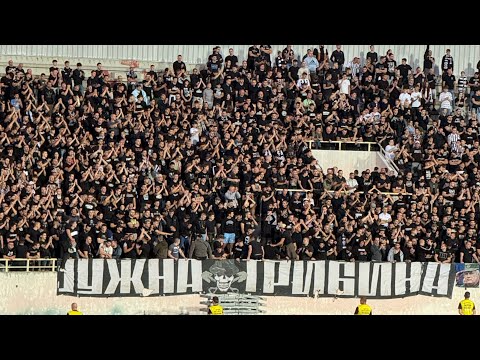 Grobari grme u Nišu (Radnički Niš - Partizan 2:2, 24.08.2025.)