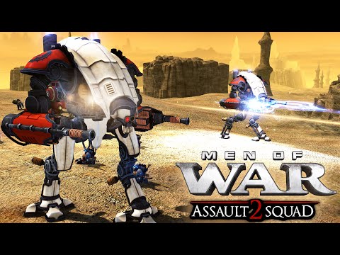 ADEPTUS MECHANICUS vs NECRONS - Men of War: Warhammer 40k Mod (4K, Cinematic)