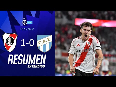 River Plate 1 vs. Atlético Tucumán 0 | #TorneoApertura2025 | Resumen Extendido |Fecha 9