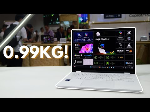 Acer Swift Edge 14 First Look - A 0.99kg Beast is Unleashed!