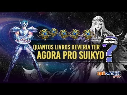 PLANEJAMENTO PARA A CHEGADA DO SUIKYO! VOCÊ ESTÁ COM OS LIVROS PREPARADOS!? - SAINT SEIYA AWAKENING