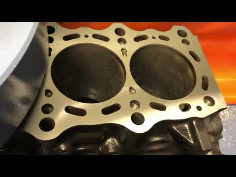 Toyota 2JZ GTE Motorblock Planen Vorher/Nacher
