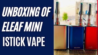 Download lagu Eleaf mini istick vape|how to refill mini istick|@Gadgetwork30 mp3