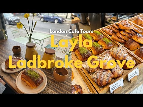 TOP 5 LONDON PASTRIES at Layla Bakery! ☕️🇬🇧
