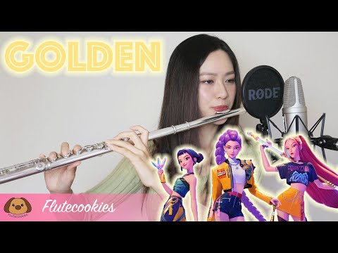 HUNTRIX (Kpop Demon Hunters) - GOLDEN [Flutecookies cover]