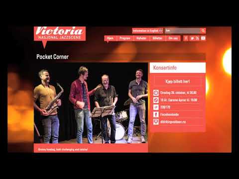 POCKET CORNER playing "Salamancx" @ Nasjonal Jazzscene, Victoria, OSLO, 28.10.2020