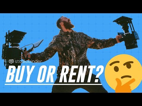 Professional Camera Gear: Buy or Rent?