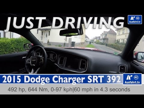 2015 Dodge Charger SRT 392 - just driving - on autobahn, country road and in the  city