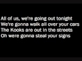The Kooks- Matchbox (with lyrics) 