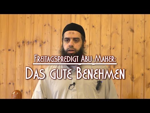 DAS GUTE BENEHMEN mit Abu Maher am 09.11.2018 in Braunschweig