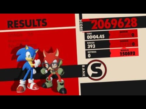 Sonic Forces - Null Space (0:04.45 Glitch)