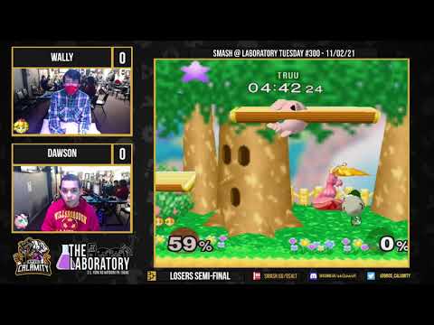 S@LT #300   SSBM   Losers Semi Final   Dawson vs Wally