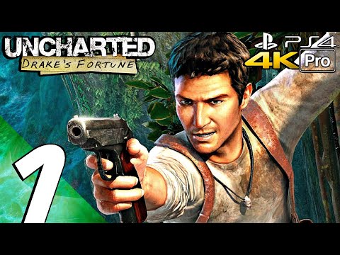 UNCHARTED: Drake's Fortune - Gameplay Walkthrough Part 1 - Prologue (PS4 PRO) 4K 60FPS