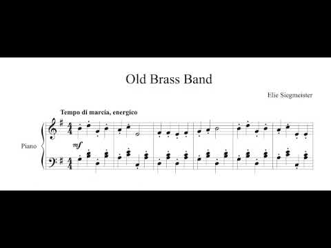 Elie Siegmeister - Old Brass Band