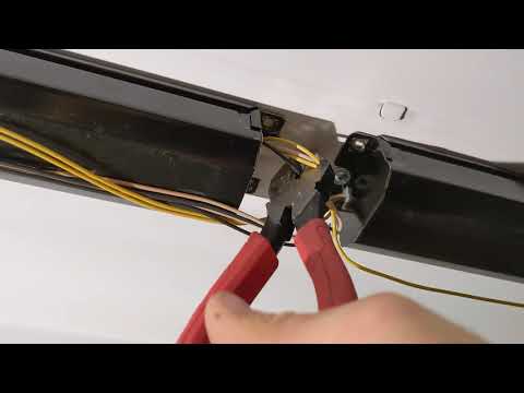 Replace Old T12 or T8 Fluorescent Lights with LED (Two ballast fixture)