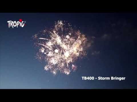 Tropic Fireworks TB400 (140 shots) Storm Bringer