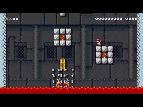 Crumbling Castle - My Level - Super Mario Maker 2