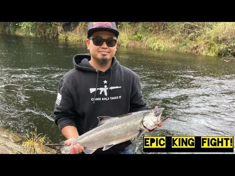 FLOAT FISHING FOR FALL SALMON CHINOOK KINGS