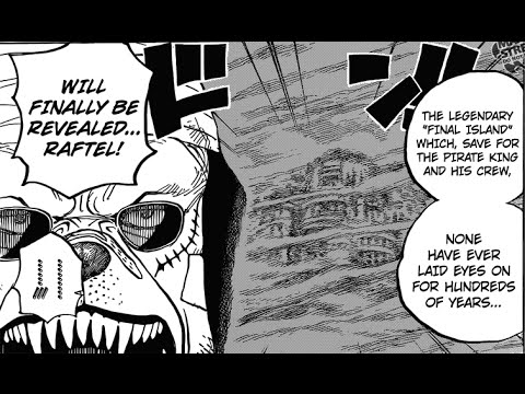 One Piece (ワンピース) Chapter 818 Review: Raftel Location Revealed One Step Closer To Pirate King!