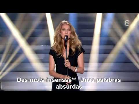 Céline Dion - Ne me quitte pas subtitulos en frances y español