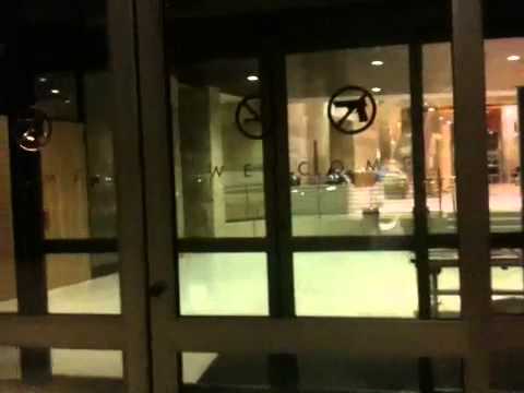 Occupy Austin Mic Checks Austin City Hall Security Guards