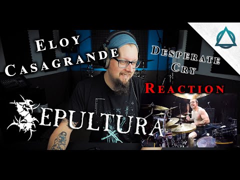 DRUMMER REACTS to ELOY CASAGRANDE - Sepultura - DESPERATE CRY (Live Playthrough - Reaction)