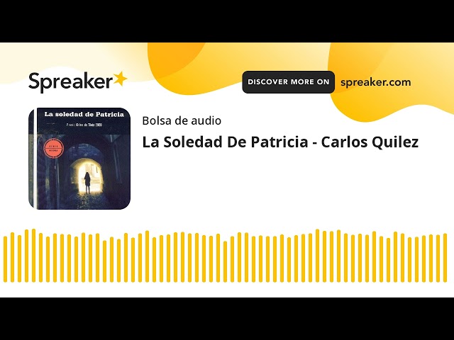 Vídeo relacionado con La solitud de patricia: 270 (OTROS LA MAGRANA)