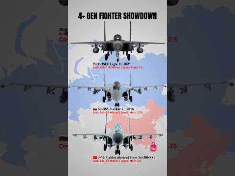 F-15EX vs Su-35 vs J-16 – Which Reigns the Sky?