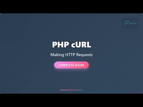 Php Curl Tutorial And Example