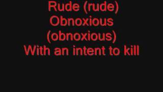 Scars On Broadway - Stoner Hate Lyrics