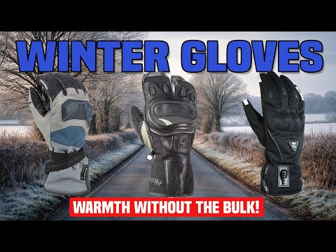 Winter Motorcycle Gloves That Keep You Warm Without the Bulk