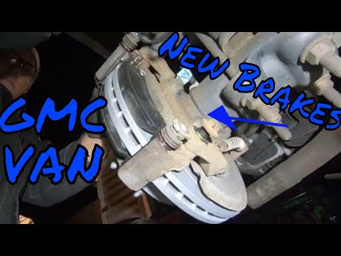 Rear brakes GMC 2500 Savana van chevy express! #autorepair