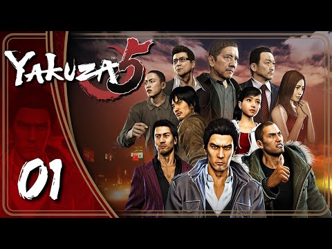 The Wanderer (Part 1, Chapter 1) | Yakuza 5 Remastered | Let's Play Part 1