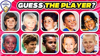 GUESS THE FOOTBALL PLAYER FROM THEIR CHILDHOOD PICTURE ⚽🤔  | FOOTBALL QUIZ 2026