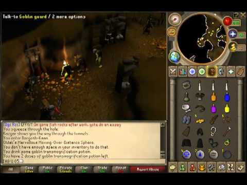 Land of the goblins quest guide for pures part 1