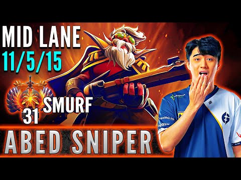 EG.Abed  [ Sniper ]  Mid Lane Pro Gameplay  [ Patch 7.32b ]  Dota 2 Full Game