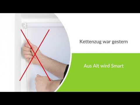 Rollo Doppelrollo einfach elektrisch nachrüsten, anschließen --  So klappts unkompliziert!