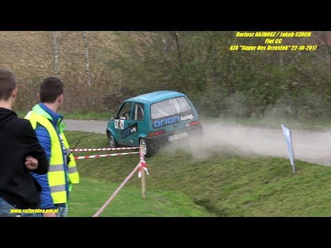 Dariusz GAJDOSZ / Jakub CZOCH - Fiat CC KJS - "Super Oes Brzostek" 22-10-2017