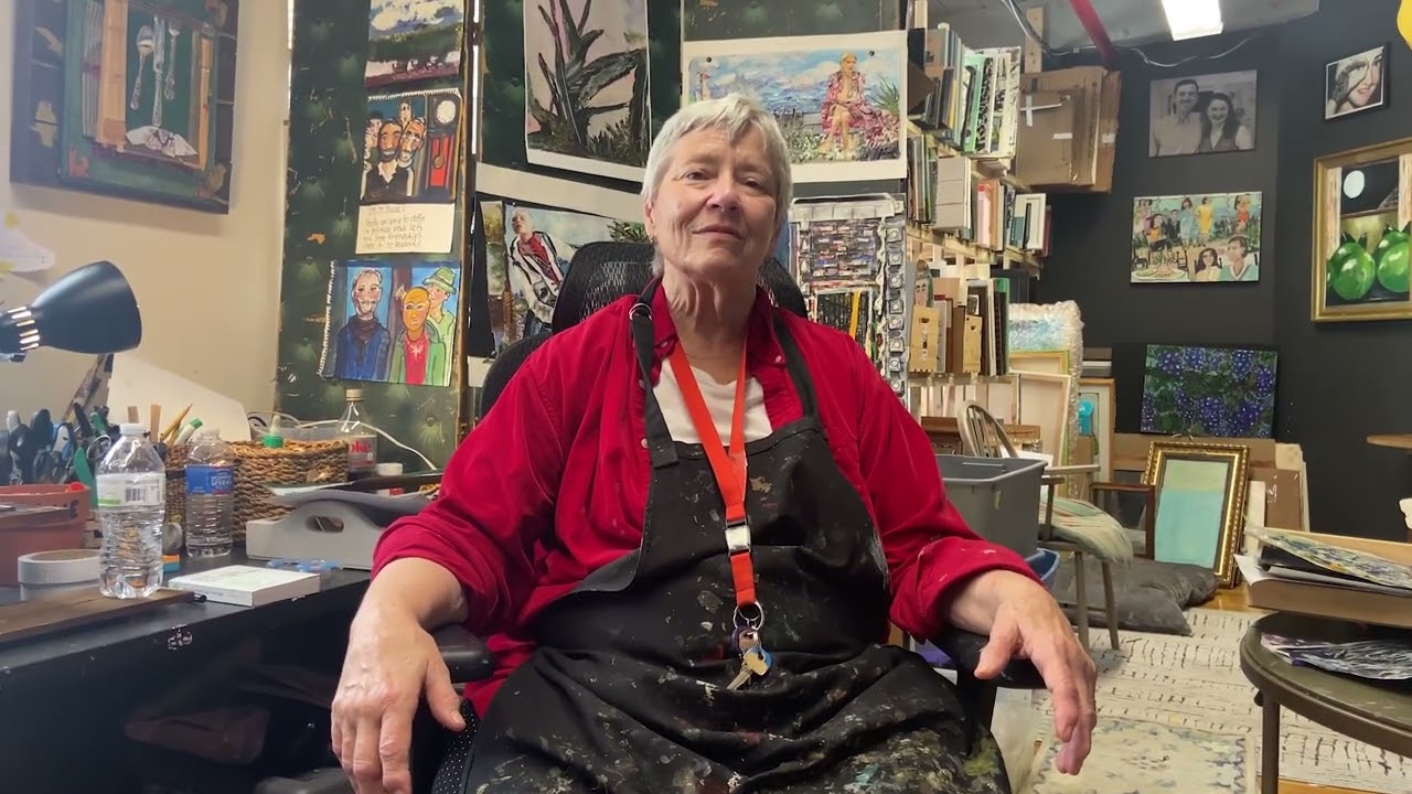 Artist Laura Scheuerell